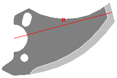 Куттерный нож Laska тип 4