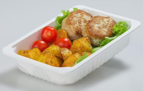 Лотки для готовых обедов