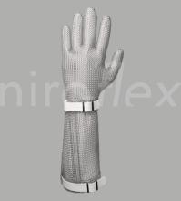 Кольчужная перчатка Niroflex easyfit с отворотом 190 мм